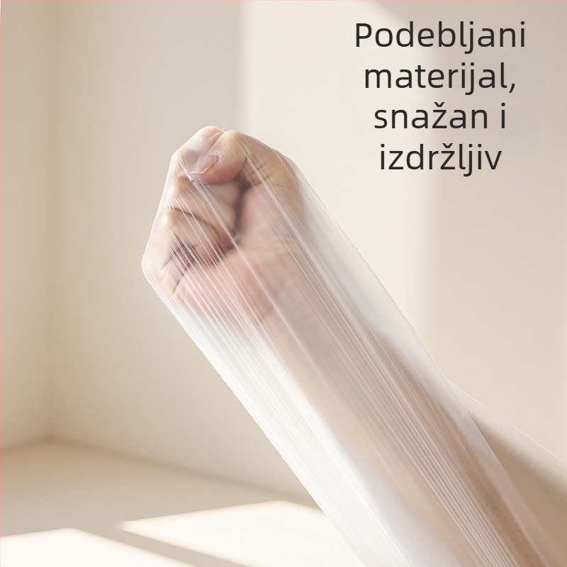 FaSoLa prozirna zaštitna navlaka za krevet s elastikom za vezanje — prozirna zaštitna folija za namještaj dnevnog boravka, jednokratna, veličine 470×40 cm ili 490×40 cm