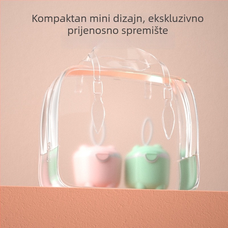 Kutija za skladišenje dječjeg mlijeka u prašku i dječje hrane, velike kapacitete, prenosna, otporna na vlagu, s hermetičnim zatvaračem.