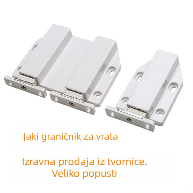 Dvostruki stakleni ormarić s magnetskim zatvaračem na pritisak