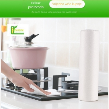 Set od 20 krpa za suđe od bambusovih vlakana, upijajuće kuhinjske krpe, netkani materijal