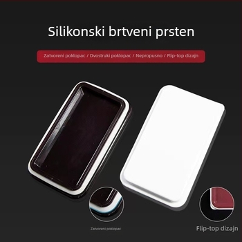 Kockasti plastični spremnik za skladištenje hrane, 1-2 L, za suhu hranu poput brašna i žitarica