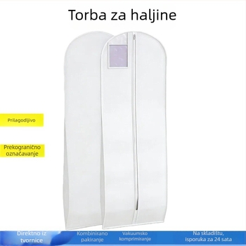 Zaštitna torba za odjeću za kućnu upotrebu, za kaput, vjenčanicu i sako, sklopiva