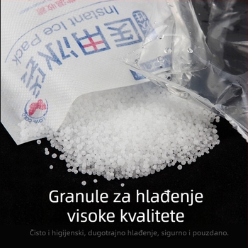 Jednokratna medicinska ledena vrećica za hlađenje i fizioterapiju, prijenosna, može se usitniti za odmah korištenje