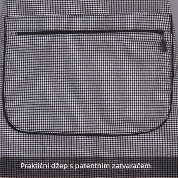 Ženska produžena pamučna pregača – moderna bez rukava vesta, radna odjeća za kuhinju i dom