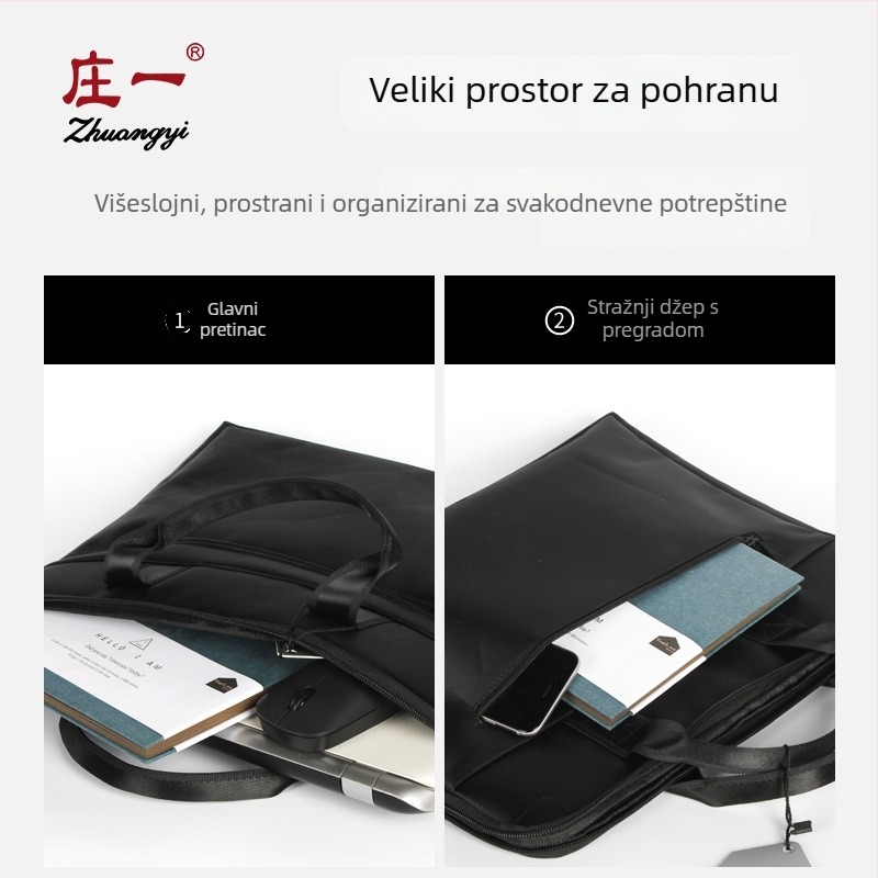 ZY2021 Prilagodljiva poslovna torba za dokumente, uredska i konferencijska torba