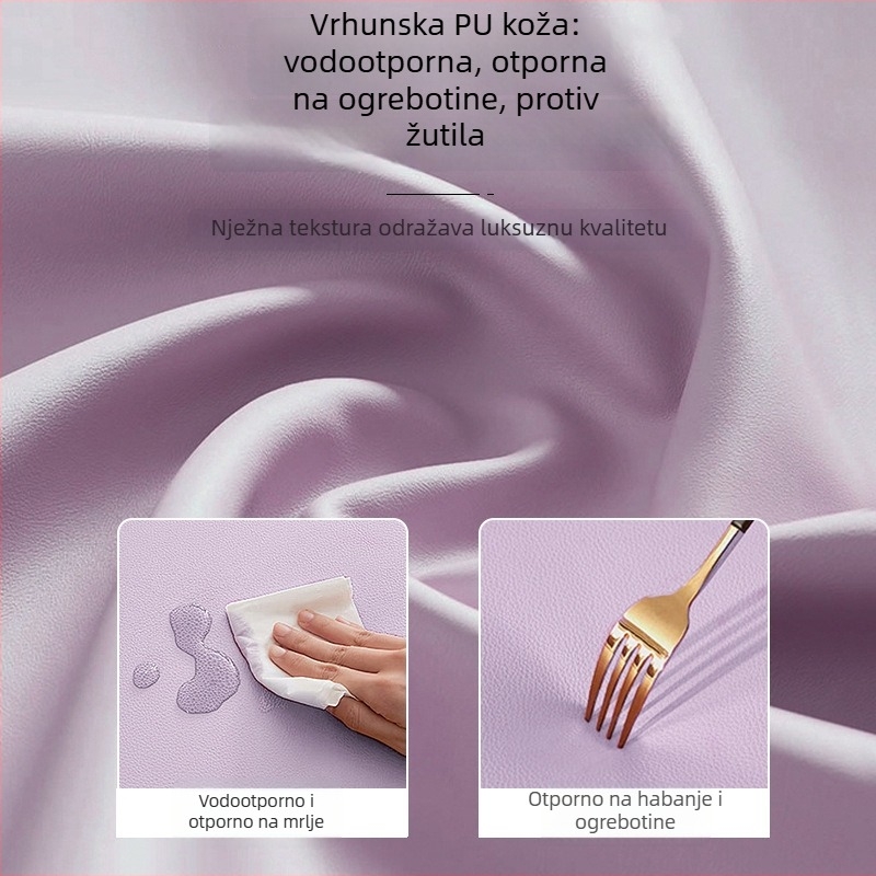 Kožna kutija za nakit sa zaključavanjem, za ogrlice i prstenje, europski stil