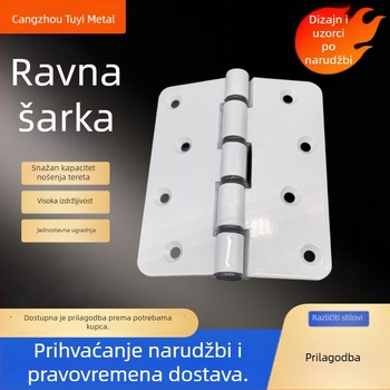 Nerđajući čelični tiho sklopivi šarniri za vrata i prozore u spavaćoj sobi