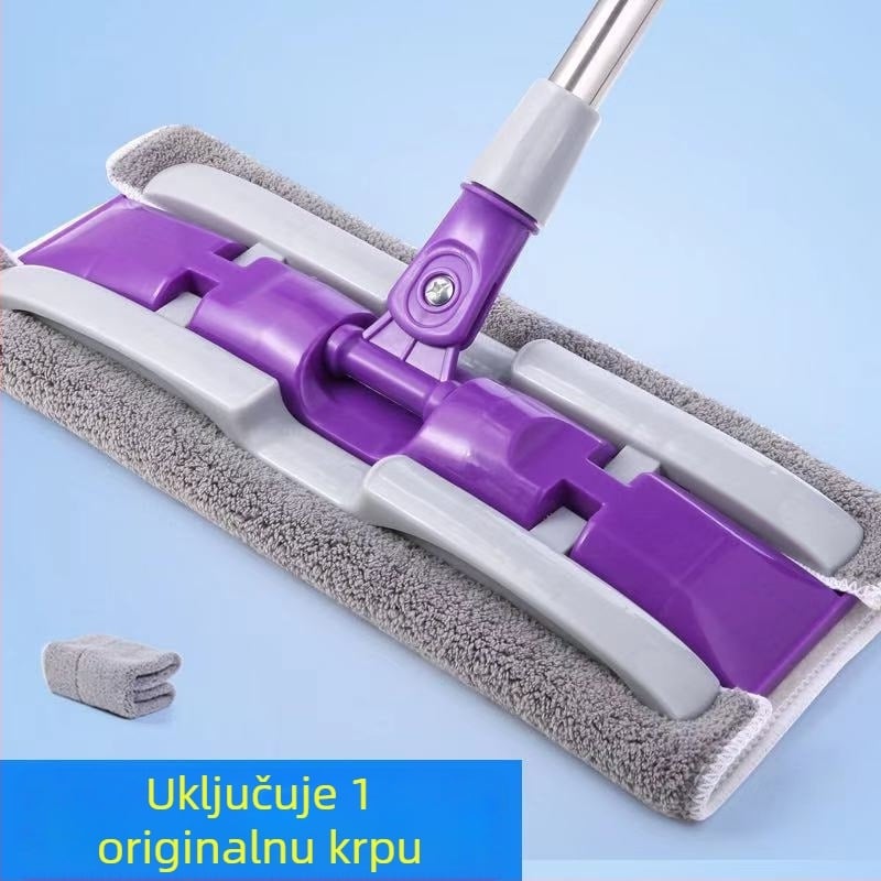 Veliki kućni ravni mop za čišćenje bez dodirivanja, suho i mokro čišćenje