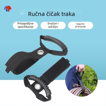 Težak, prenosni Velcro remen s držačem za pohranu žica i kablova