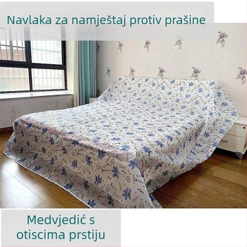 Navlaka za krevet protiv prašine s kompletnim pokrivanjem, tkanina otporna na prašinu