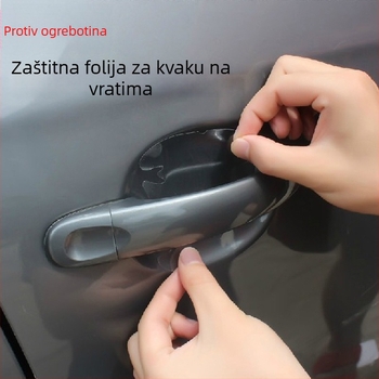 Zaštitni film za ručicu vrata automobila, set od 4 komada