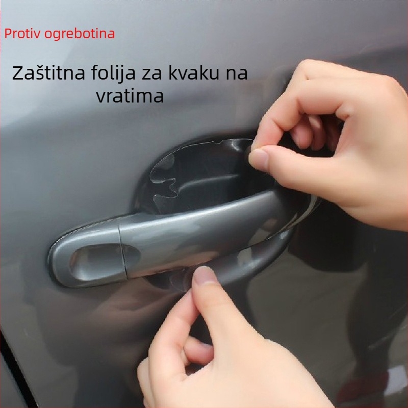 Zaštitni film za ručicu vrata automobila, set od 4 komada