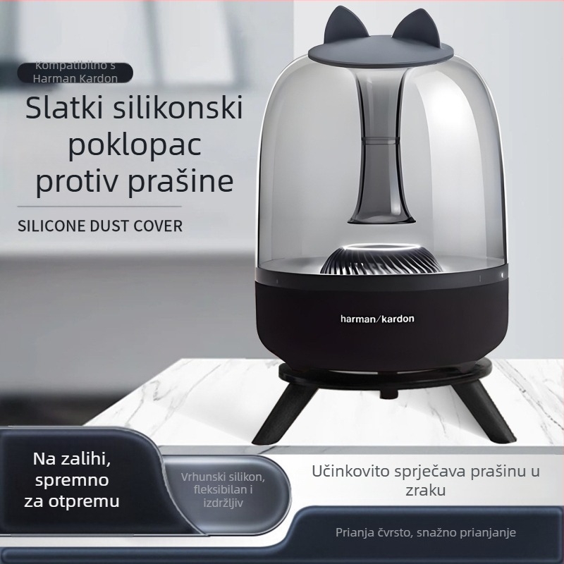 Zaštitni poklop za prašinu za Harman Kardon zvučnike, silikon, s kristalnim dizajnom, kompatibilan s generacijama 4. i 5.