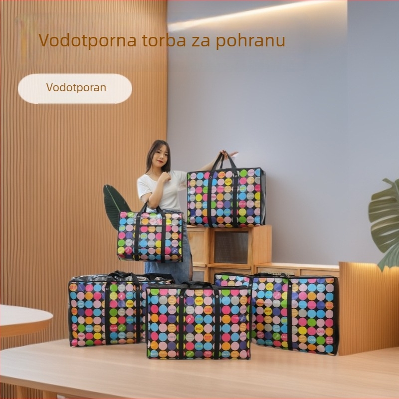 Debela vreća za skladištenje deke od netkanog materijala – višenamjenska vreća za pakiranje i preseljenje