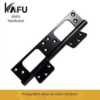H025 aluminijska šarka za UPVC vrata i prozore, ugradnja bez bušenja