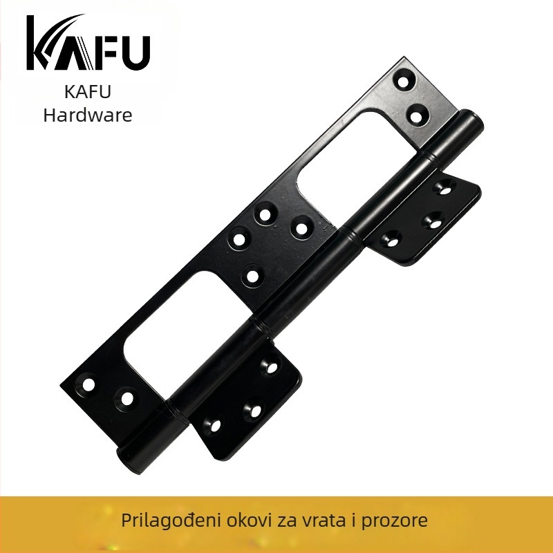H025 aluminijska šarka za UPVC vrata i prozore, ugradnja bez bušenja