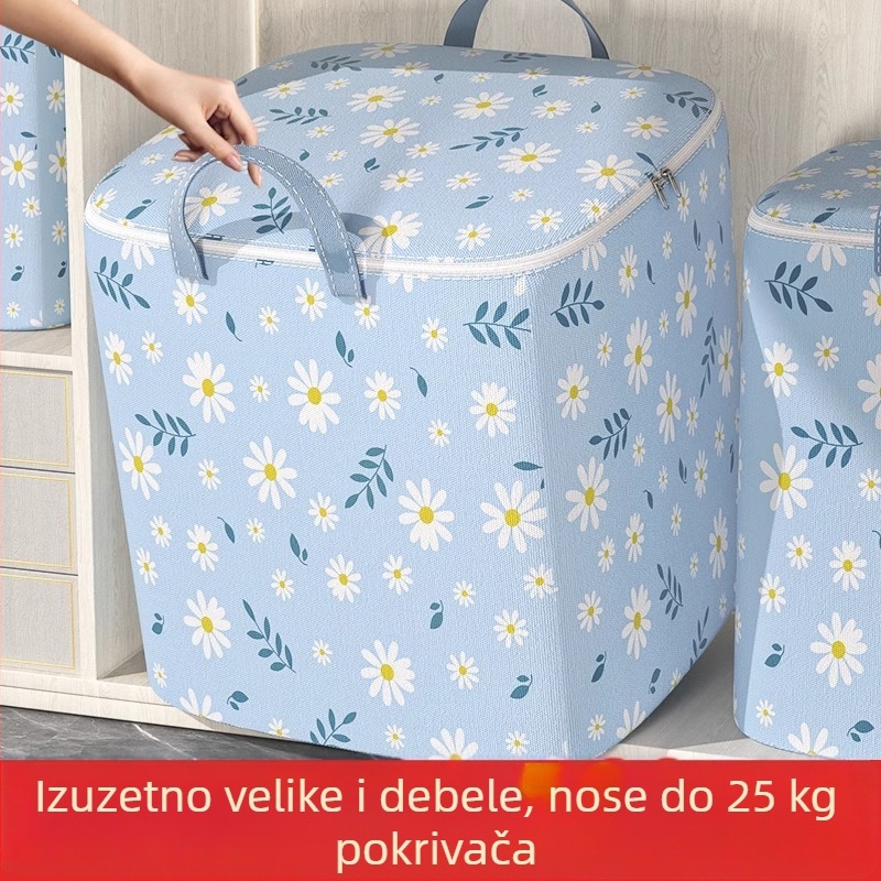 Torba za skladištenje odjeće i pokrivača, velikog kapaciteta, vodootporna i otporna na vlagu
