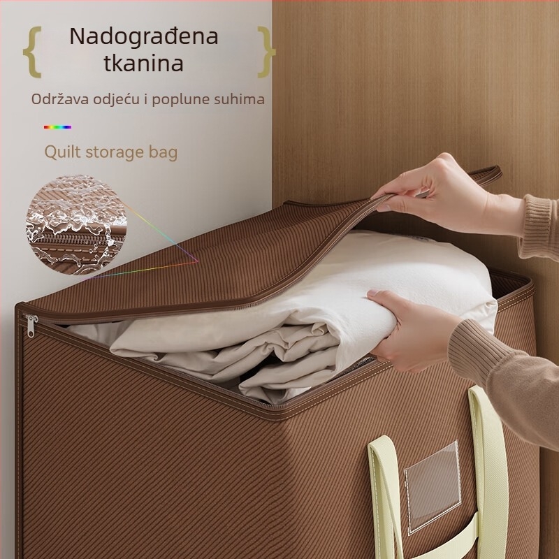 Debela, izdržljiva vreća za skladištenje deka i odjeće s velikim kapacitetom