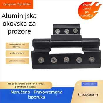 Šarke od aluminijske legure za prozore i mreže, vijek od 30.000 ciklusa, za aluminijske prozore Break-Bridge