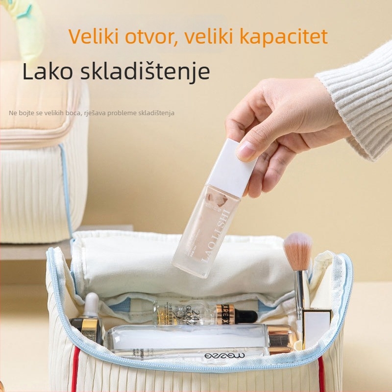 Prilagodljiva Dopamine House torbica za šminku, prijenosna za putovanja, organizator s pretincima