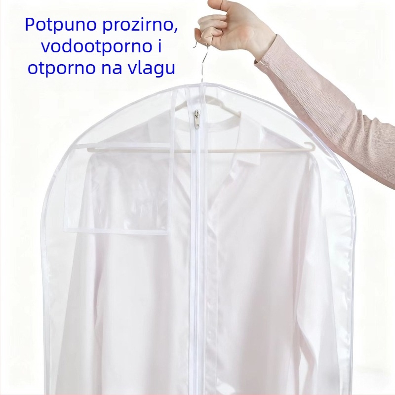 Prozirna PVC torbica za zaštitu vjenčane haljine i Hanfu, torba za prašinu haljine Xiuhe