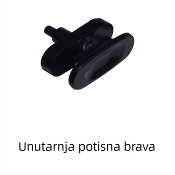 Aluminijski profil prozora s unutarnjom mrežom protiv insekata uz kompletan skup pribora