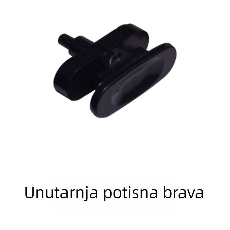 Aluminijski profil prozora s unutarnjom mrežom protiv insekata uz kompletan skup pribora