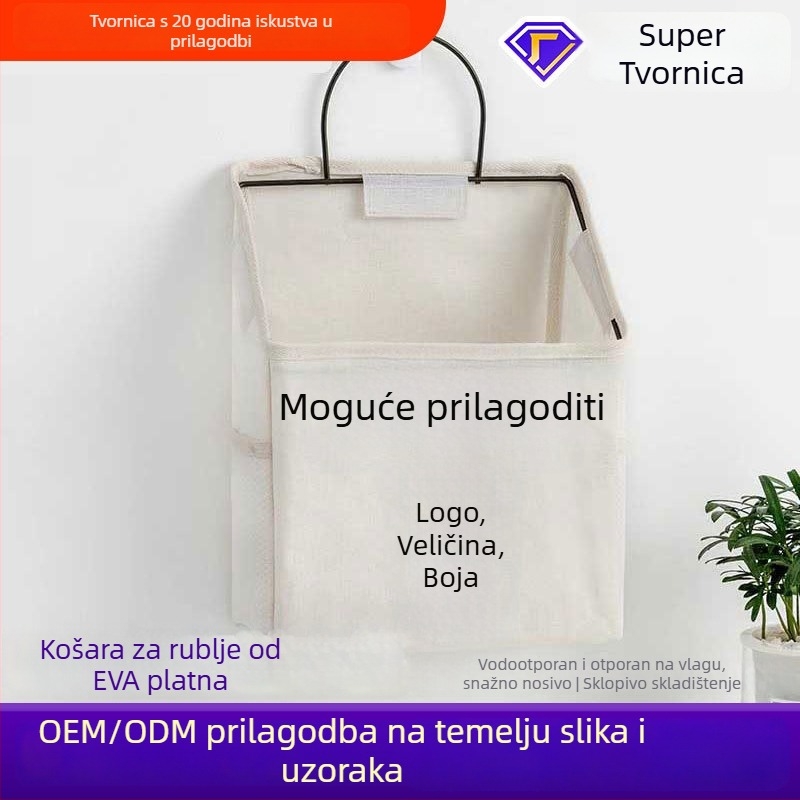 Tekstilna zidna vrećica za pohranu za kupaonu i studentski dom