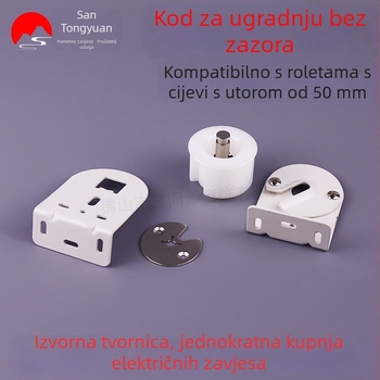 Instalacijski set bez praznine za cijev s 50 žljebova, adapter za 35 motora