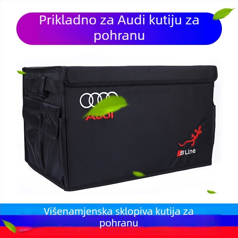Kutija za skladištenje u prtljažniku za Audi A4L A6L A8L A1 A5 A7 Q3 Q5 Q7