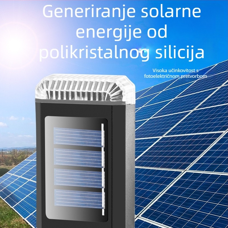 Solarne vanjske zidne svjetiljke za pranje zidova, vodootporne rasvjetne svjetiljke za dvorište i vrt, dekorativno osvjetljenje vanjskih zidova