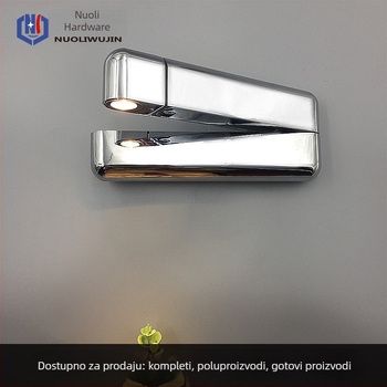 LED zidna lampa u kineskom stilu s rotacijom, retro kreativna lampa za izložbu nakita, noćna lampica za čitanje pored kreveta