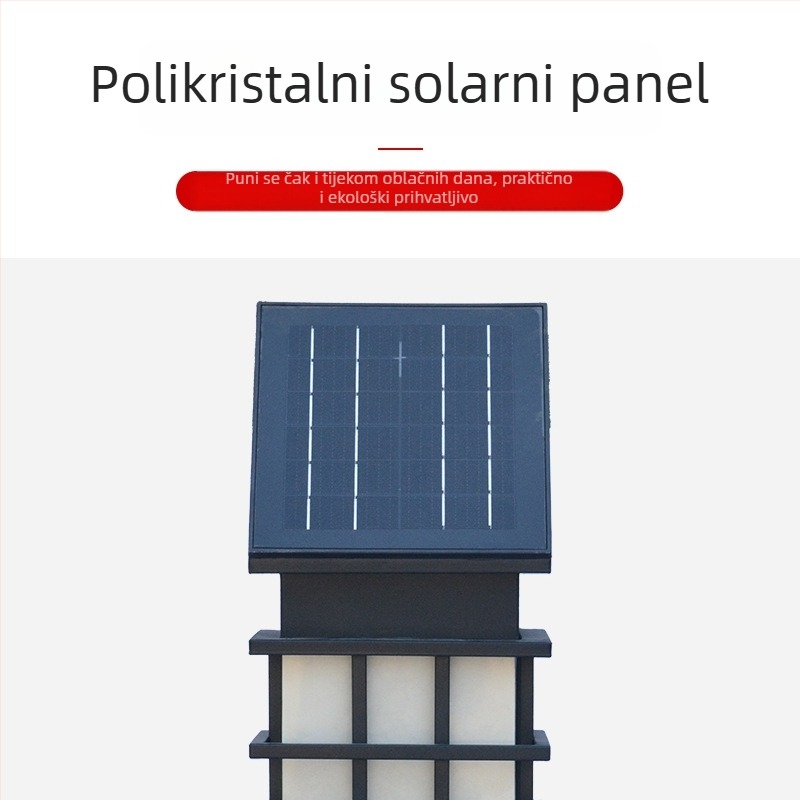 Vanjska zidna svjetiljka s imitacijom mramora, vodootporna vanjska rasvjeta za vilu i krajinski dizajn