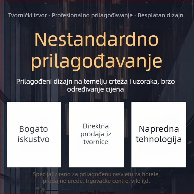LED zidna lampa s kristalnim abažurom – nordički stil, pogodna za hotel, dnevni boravak, hodnik i spavaću sobu