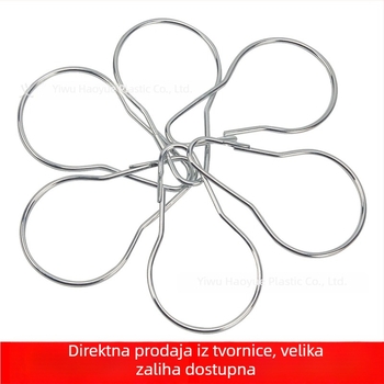 Kuke za zavjese s oblikom tikve za tuš