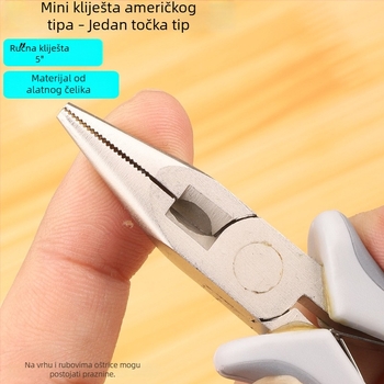 FO-5001 Mini ručno izrađene kliješta za nakit, 5 inča