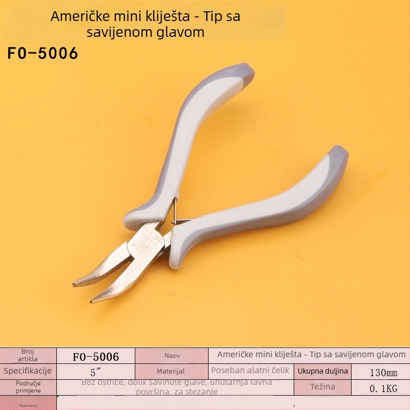FO-5001 Mini ručno izrađene kliješta za nakit, 5 inča