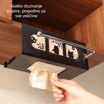 Vintage stil ormarić s ogledalom, organizator za ručnike za lice i držač toaletnog papira