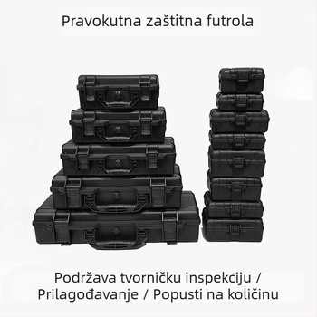 Višenamjenska duga sigurnosna kutija za alate – plastična kutija za alate i precizne instrumente