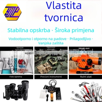 Višenamjenska duga sigurnosna kutija za alate – plastična kutija za alate i precizne instrumente