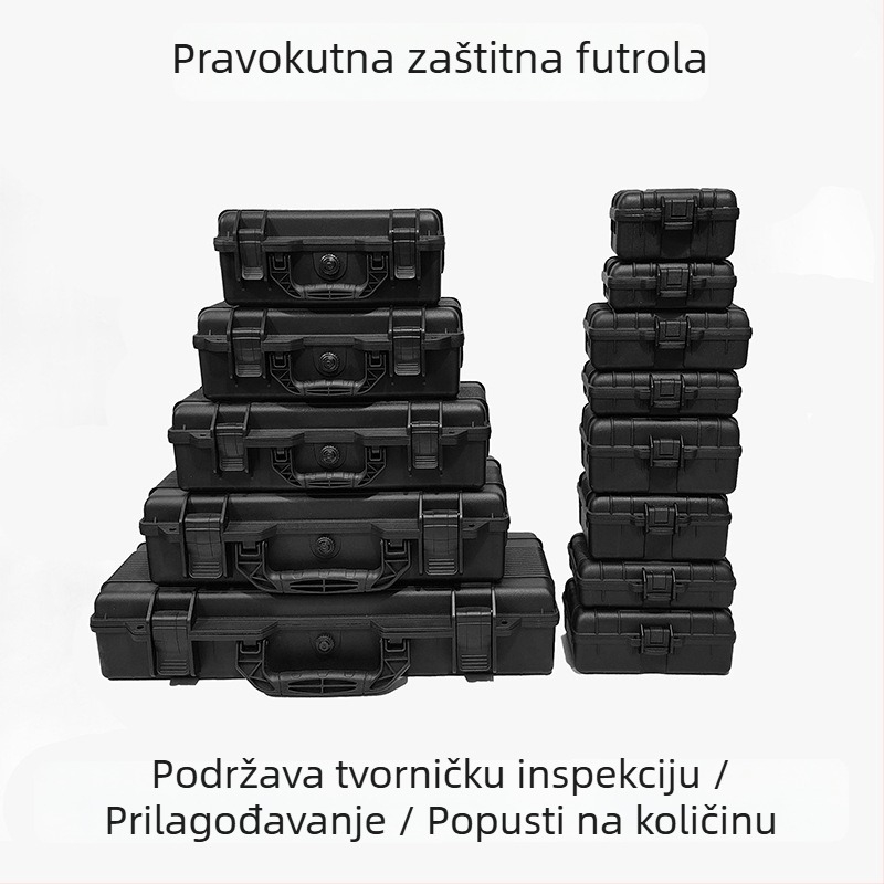 Višenamjenska duga sigurnosna kutija za alate – plastična kutija za alate i precizne instrumente