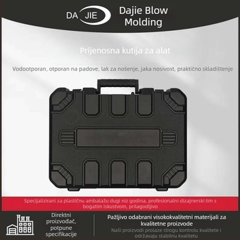 Plastična kutija za alate s velikim kapacitetom, prijenosna za kućnu i automobilsku upotrebu