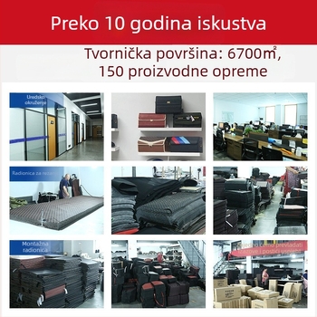 Organizator prtljažnika automobila, debela Oxford tkanina, sklopiva kutija za pohranu s ručkom, kapacitet 20 L