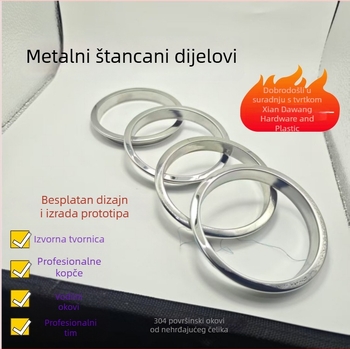 Dijelovi hardvera od nehrđajućeg čelika za audio opremu i namještaj
