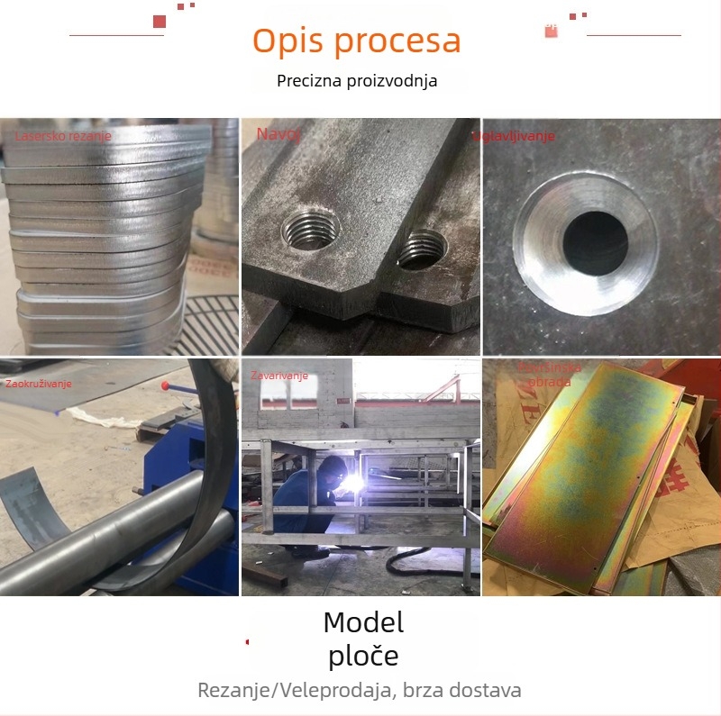 Kutni metalni dio za namještaj - prerada lima, savijanje i lasersko rezanje, prilagođeni metalni proizvodi