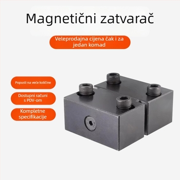Dvo magnetska kopča s brzim otpuštanjem za kalupe i pribor blokova kalupa