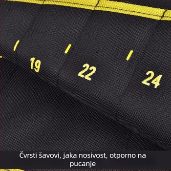Prijenosna torba za organiziranje alata – rola torba za ključeve i alate za popravak automobila
