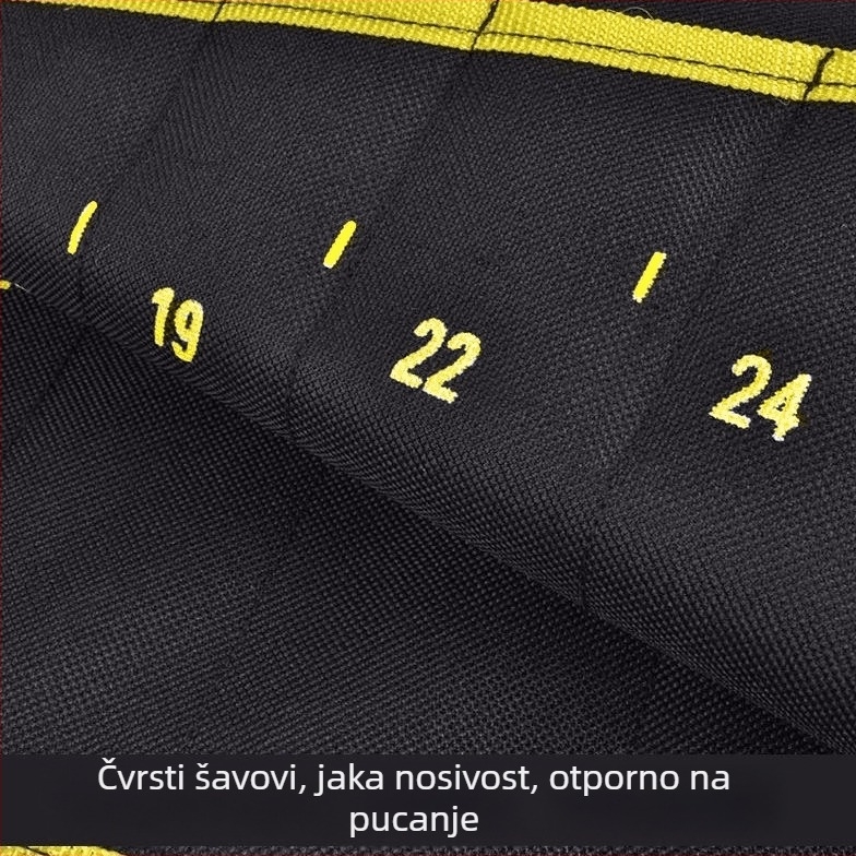 Prijenosna torba za organiziranje alata – rola torba za ključeve i alate za popravak automobila