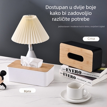 Plastična kutija za maramice, luksuzan dizajn, velike dimenzije, za dnevni boravak i ured