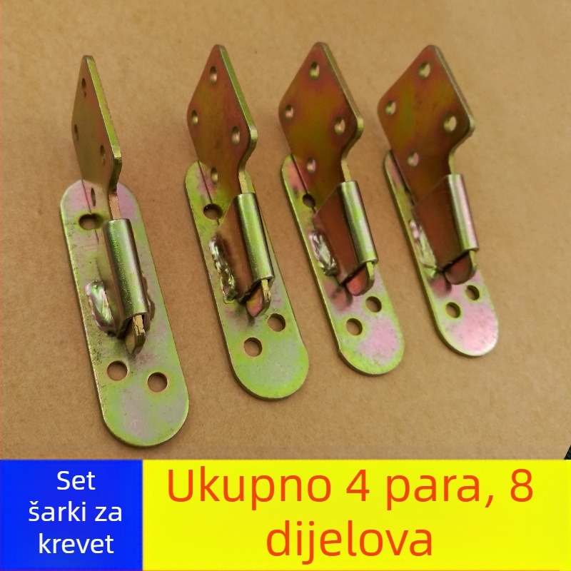 Vložak za krevet s rogom za odvojivi okvir kreveta, hardver za brzo spajanje